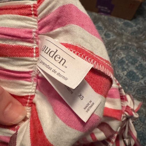 NWT XS women’s Striped Pink Pajama Pants - Picture 6 of 8